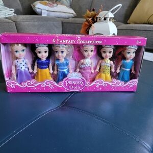 Princess Dolls Set - Multicolor